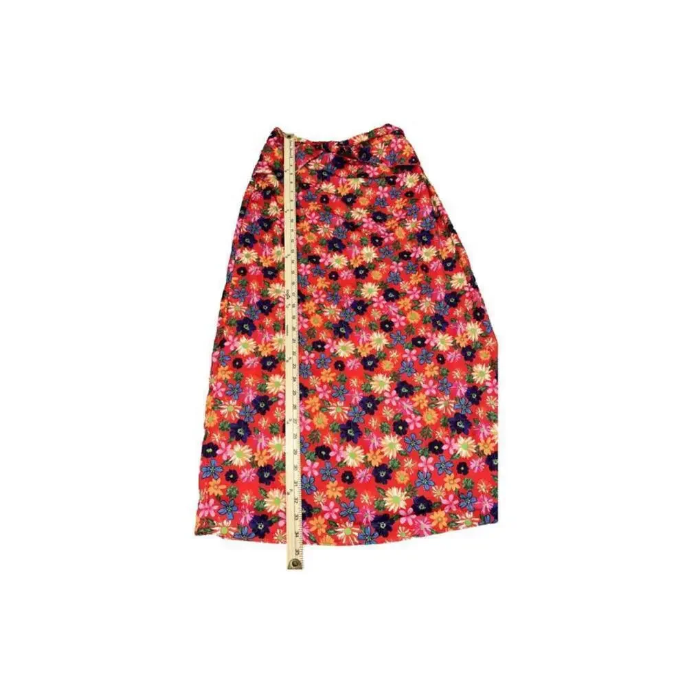 Dee Elly Women Pink Cocktail Dress M Floral Colorful NWOT - Picture 3 of 7